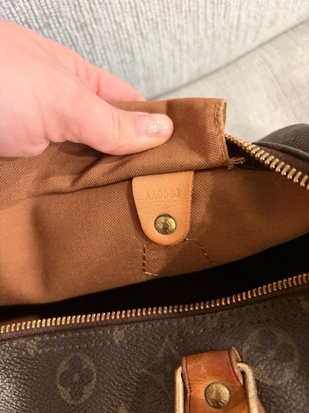 Louis Vuitton canvas Monogram speedy 30 - Picture 8 of 13